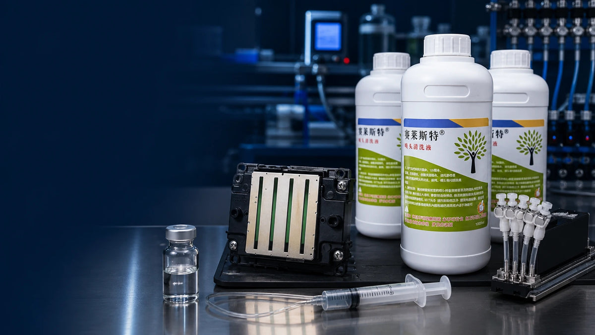 Mocai Digital industrial printhead cleaning solution with printhead