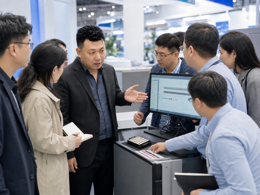 Mocai Digital exhibition event in China